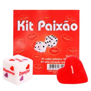 Kit Paixão Diversão Ao Cubo 