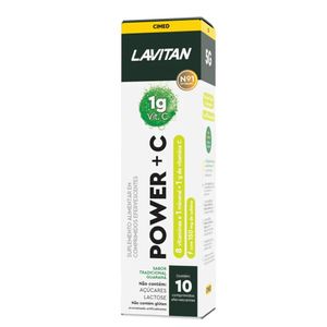Lavitan Power C Suplemento Alimentar 10 Comprimidos Efervescentes 5g Cimed
