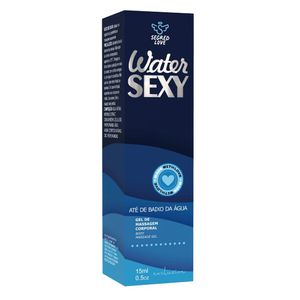 Water Sexy Lubrificante Siliconado Linha Exclusive 15ml Segred Love
