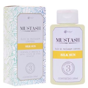 Mustash Silk Sun óleo De Massagem 100ml Kalya