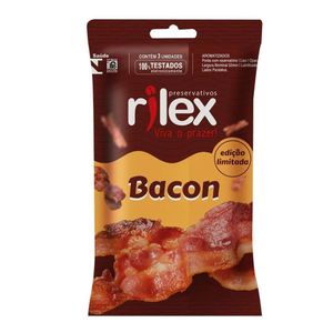 Preservativo Aromatizado De Bacon 3 Unidades Rilex