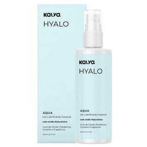 Hyalo Aqua Lubrificante à Base De água Com ácido Hialurônico 120ml Kalya