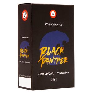Black Panther Deo Colônia Masculina 25ml Pleasure Line 