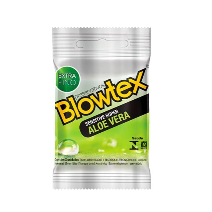 Preservativo Sensitive Super Aloe Vera Blowtex 