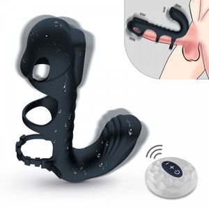 Capa Peniana Cock Ring Com Estimulador De Clitóris 7 Vibrações Vibe Toys