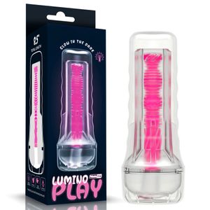 Masturbador Lanterna Pink Glow Formato De Vagina Lumino Play Lovetoy