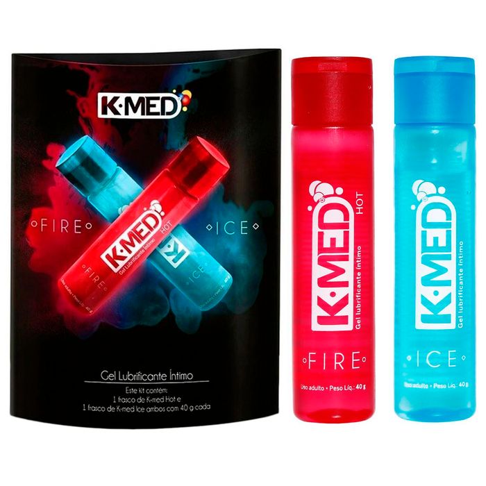 K-med Kit Gel Lubrificante íntimo Fire Ice 40g Cimed