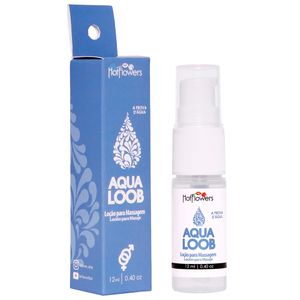 Aqua Loob Lubrificante A Prova D'água 12ml Hot Flowers