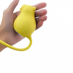 Vibrador Little Mouse Recarregável 9 Modos De Pulsação E Vibração Sl