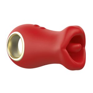 Simulador De Sexo Oral Formato De Boca 10 Modos De Estimulação Vibe Toys