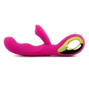 Vibrador Duplo Com Estimulador Clitoris 10 Modos De Vibração Vibe Toys