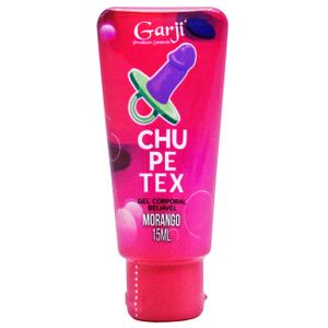 Chupetex Gel Comestível Para Sexo Oral 15ml Garji