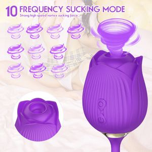 Vibrador Duplo Flower Flexível 10 Modos De Vibração Vibe Toys