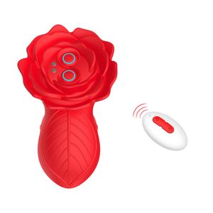 Vibrador Bud Flower 9 Vibrações E 9 Modos Vai E Vem App Control Vibe Toys