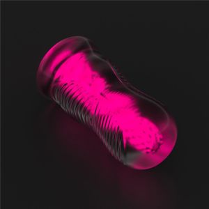 Masturbador Pink Glow 6.0 Fosforescente Lumino Play Lovetoy