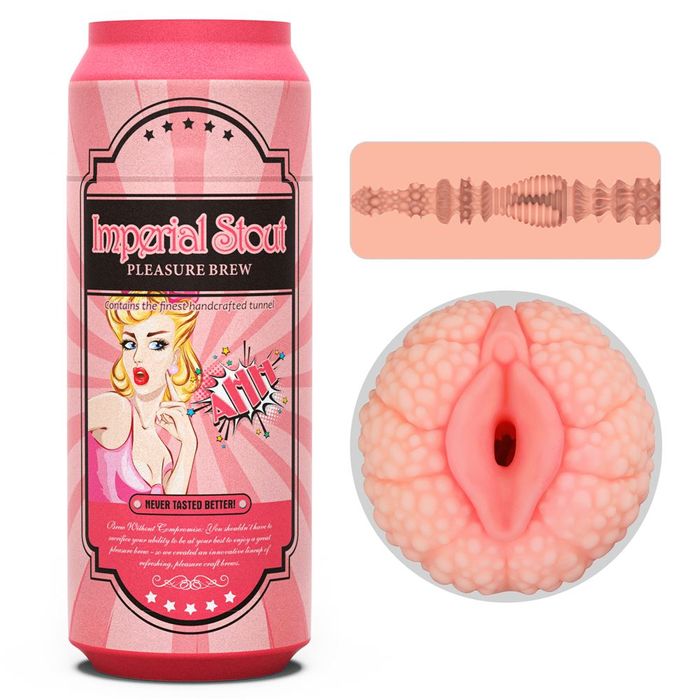 Masturbador Vagina Formato De Lata De Cerveja Imperial Stout Lovetoy