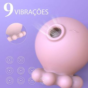 Vibrador De Clitóris Kiss Baby 9 Vibrações E 9 Modos De Pulsação S-hande