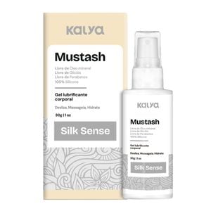 Kalya Mustash Silk Sense Gel Lubrificante Resistente A água 30g Kalya