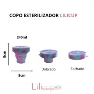 Copo Esterilizador Para Coletor Menstrual Lilicup