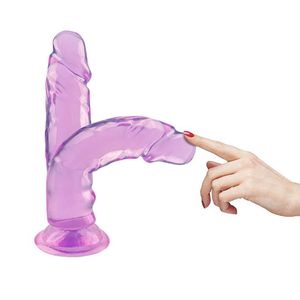 Pênis Realístico Jelly Com Ventosa 14,8 X 3cm Vibe Toys