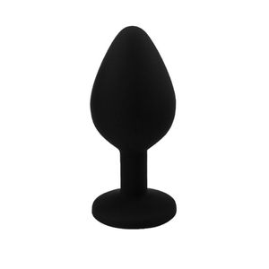 Plug Anal Médio 8,3 X 3cm Em Silicone Sexy Toys