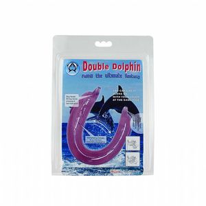Prótese Golfinho Em Jelly Flexível Double Dolphin