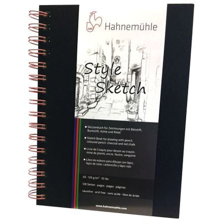 Sketchbook Hahnemühle Style Sketch A5 120g/m² 64 Folhas 