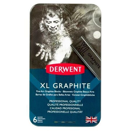 Kit Derwent Xl Graphite C/ 6 Cores