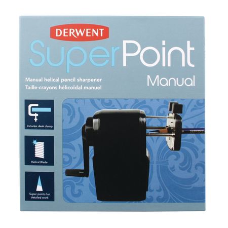 Apontador De Mesa Derwent Superpoint Manual Grande