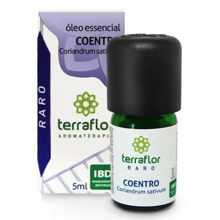 óleo Essencial Terra Flor Coentro Sementes 5ml (raro)