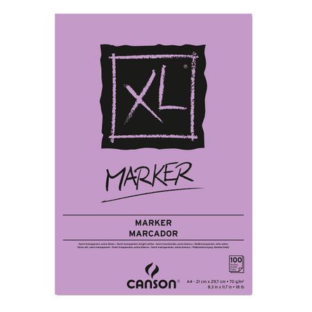 Papel Canson Xl Marker A4 70g/m² 100 Folhas