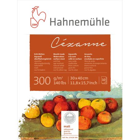 Papel Hahnemühle Cezanne (30x40cm) 300g/m² 10 Folhas
