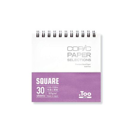 Sketchbook Copic Premium Bond Square 157g/m² 30 Folhas
