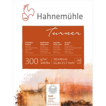 Papel Hahnemühle Turner (30x40cm) 300g/m² 10 Folhas