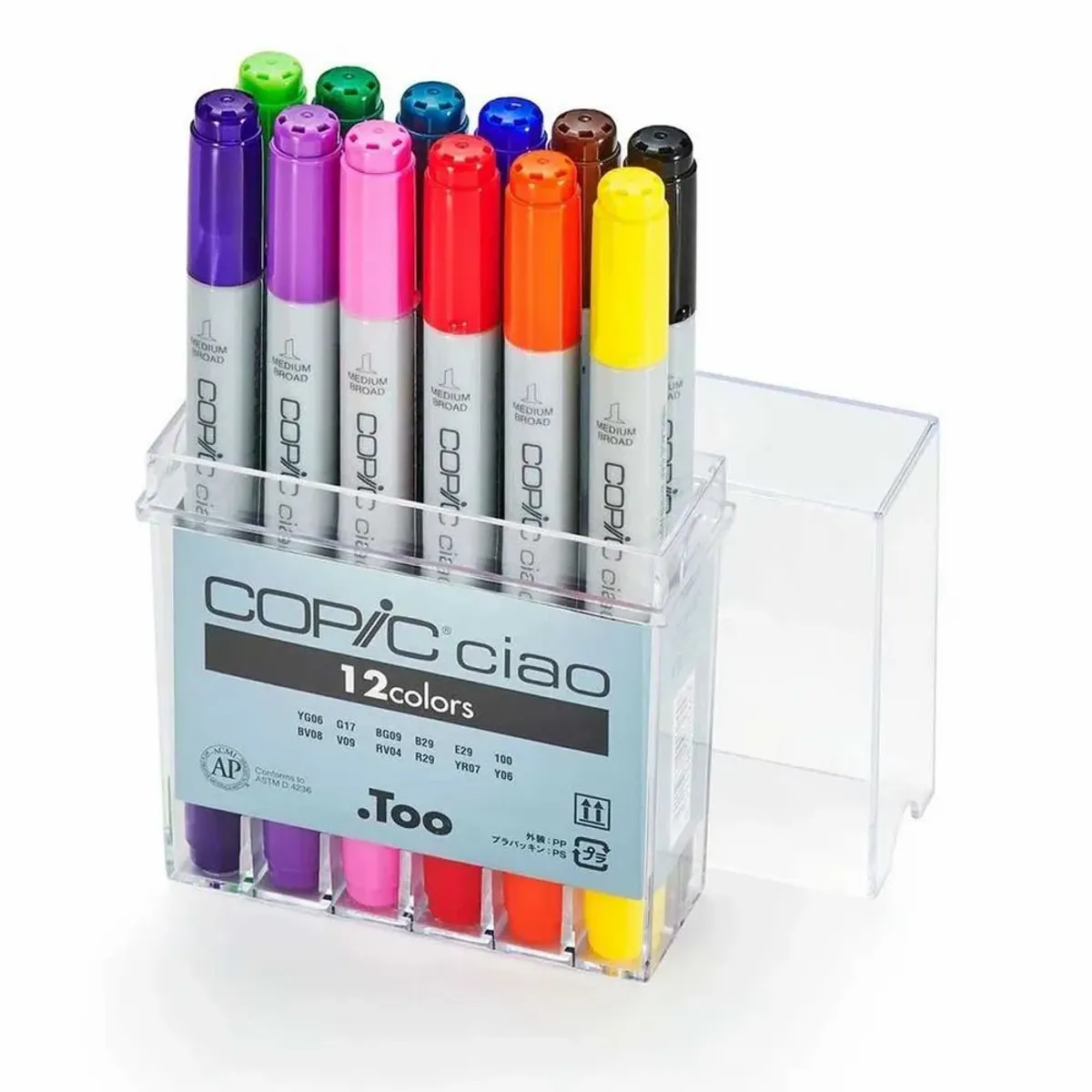 Kit Copic Ciao 12 Cores