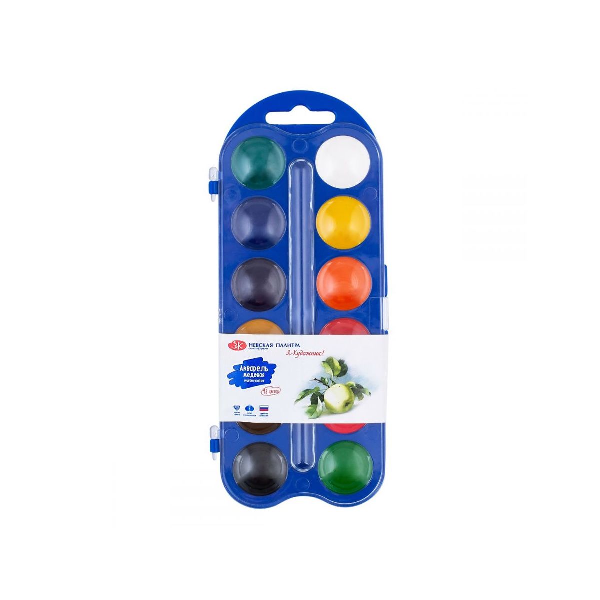 Kit de Aquarelas em Pastilha I am an Artist! - 12 Cores - 1538