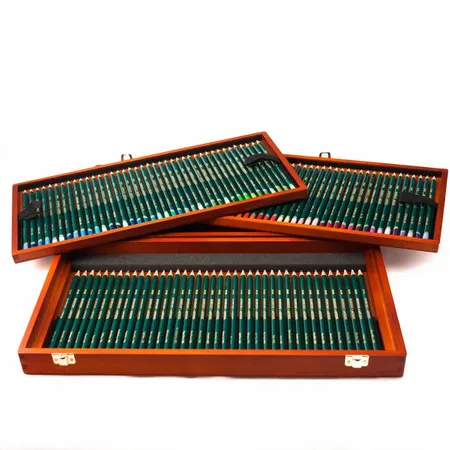 Kit Lapis de Cor Permanente Derwent Artists Estojo 120 Cores