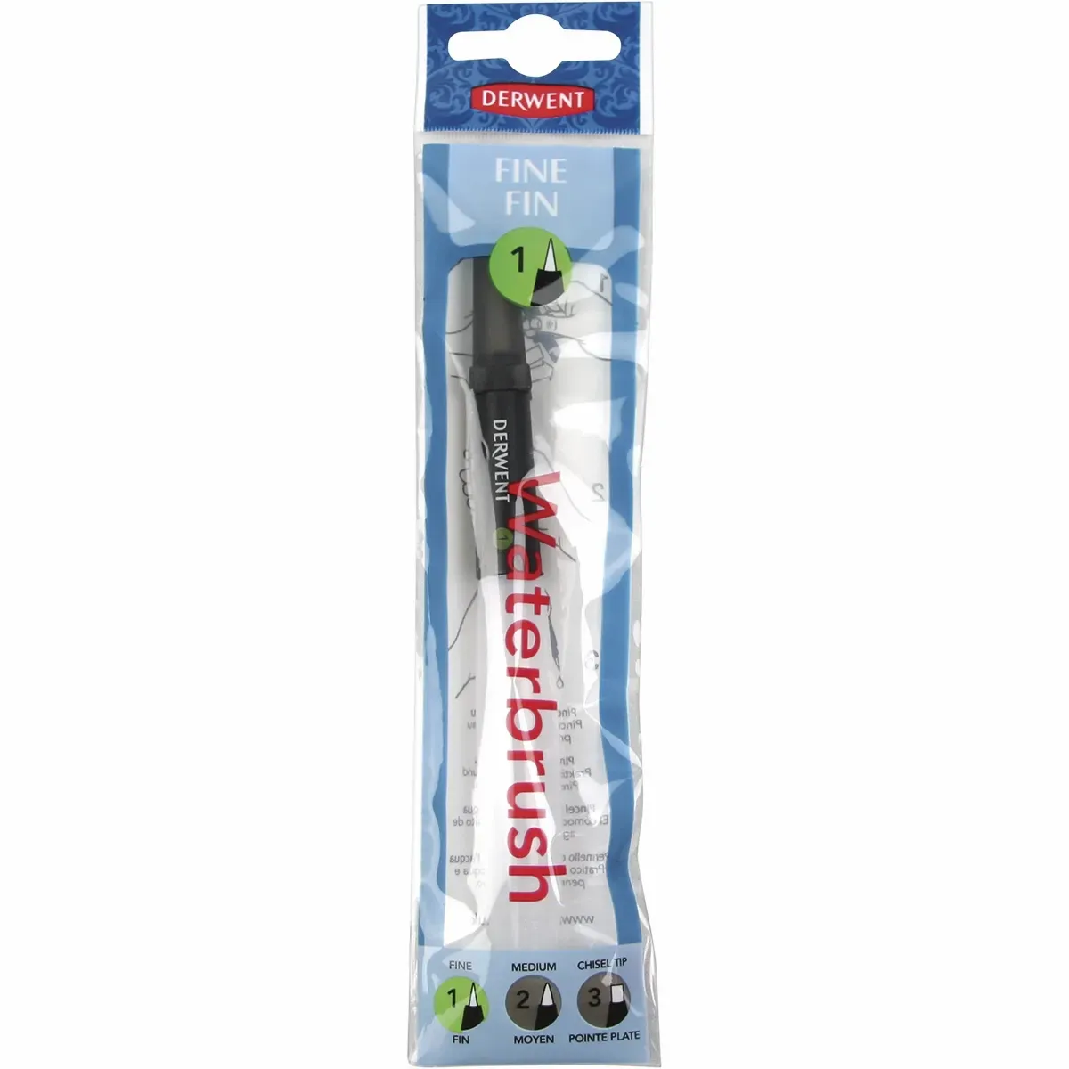 Pincel Reservatorio Round Tamanho 1 Derwent