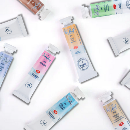 Tinta Aquarela White Nights em Tubo Tons Pasteis