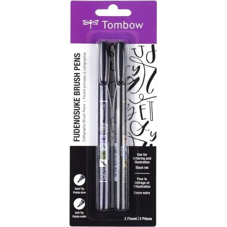 Kit Caneta Tombow Fudenosuke Brush Pens