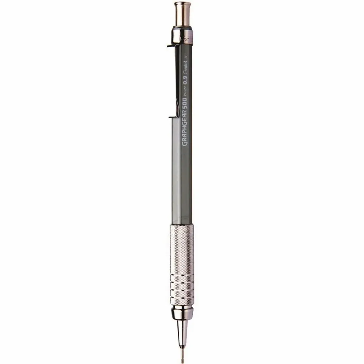 Lapiseira Tecnica  Sharp Pentel Grossa 0.9 mm PG529 Prata