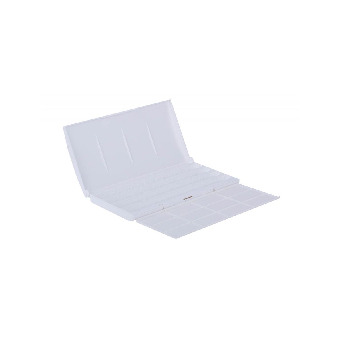 Estojo Plastico com Tampa para 24 ou 36 Pastilhas de Aquarela White Nights - 2437