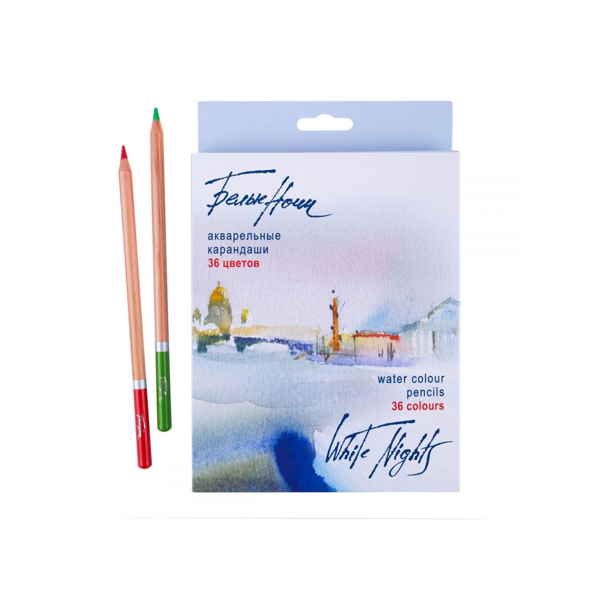 Lapis de Cor Aquarelavel White Nights 36 Cores - 1254