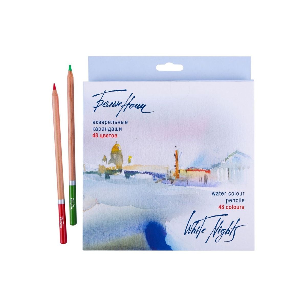 Lapis de Cor Aquarelavel White Nights 48 Cores - 1255