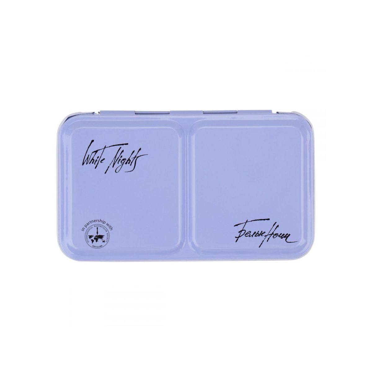 Estojo Metal com Tampa para 12 Pastilhas de Aquarela White Nights - 1444