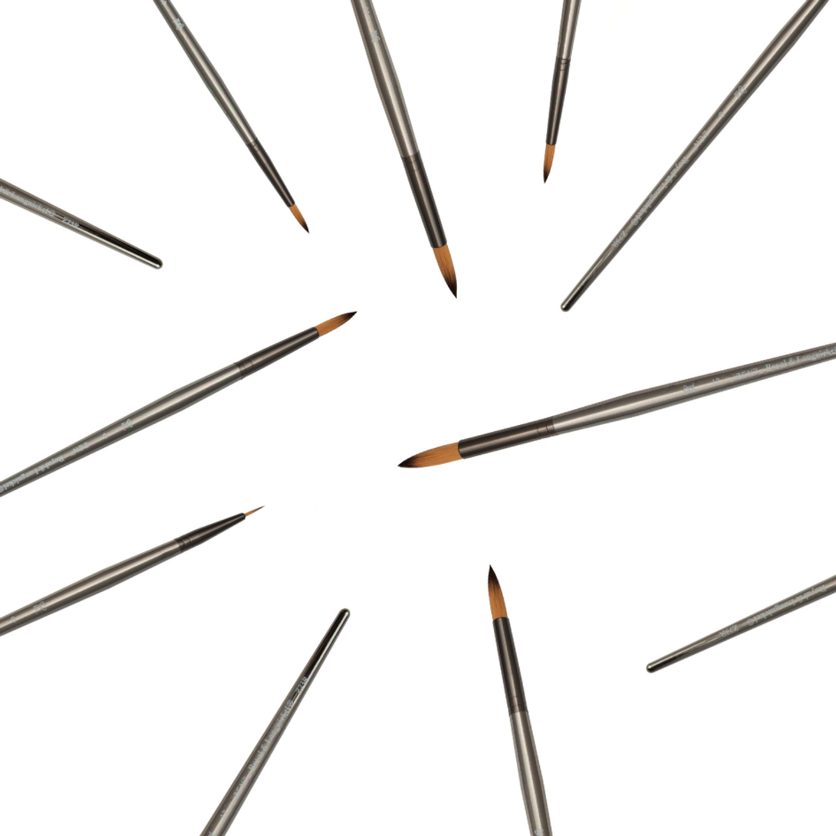 Pincel Zen Cerdas Sinteticas Round (Redondo)