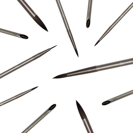 Pincel Zen Cerdas Mistas Round (Redondo)