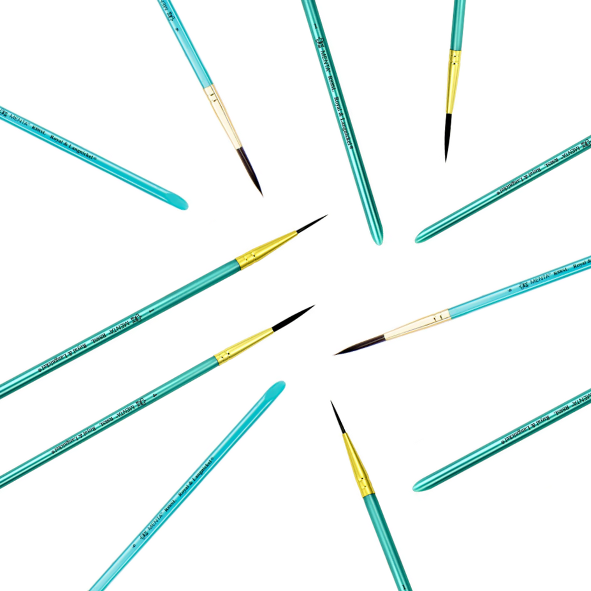 Pincel Royal & Langnickel Menta Script Liner (Filete Longo)