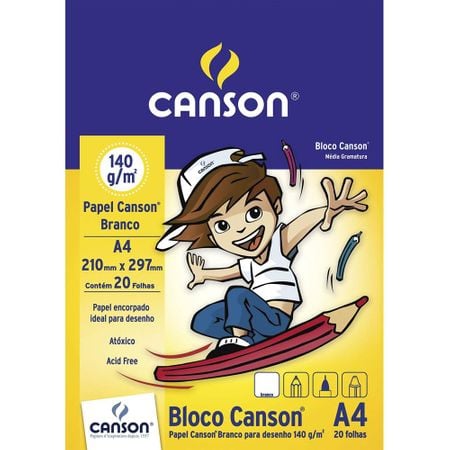 Bloco Desenho Canson - Linha Escolar