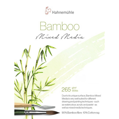 Bloco Aquarela Hahnemuhle Bamboo Mixed Media 265g/m²